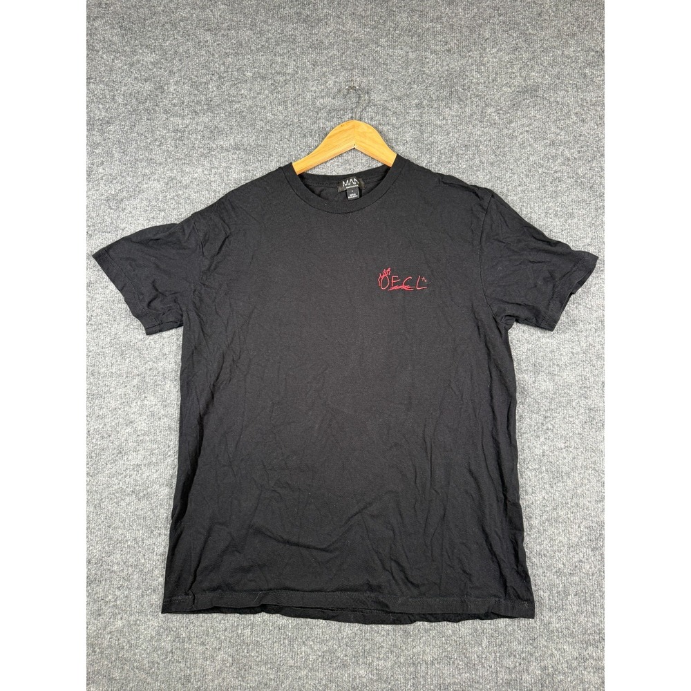 Boohoo MAN T-Shirt Mens Small Black Success is the Best Revenge Graphic Tee